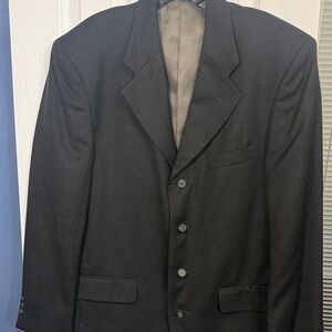 Oleg Cassini Charcoal Men's Blazer